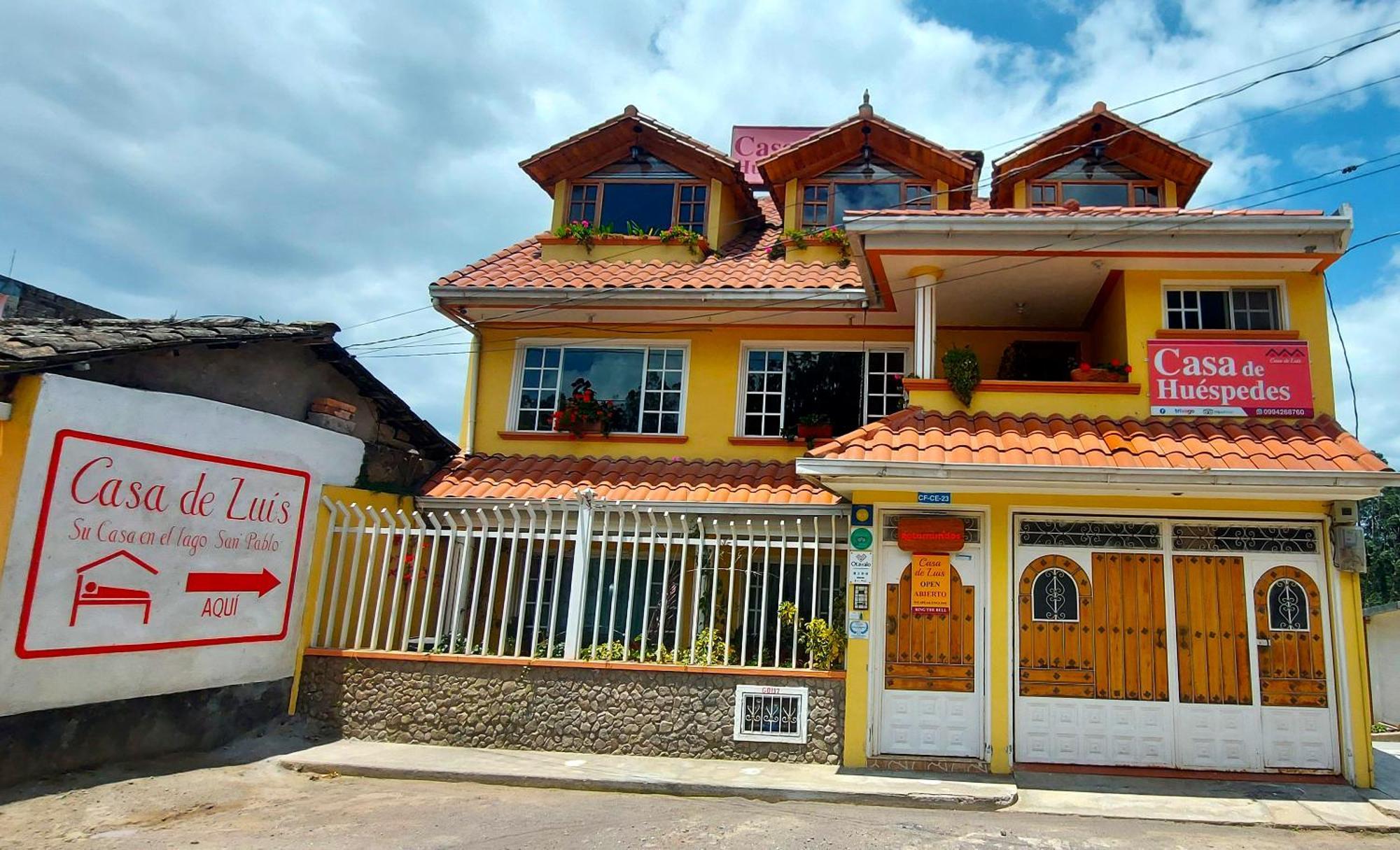Casa De Luis Bed & Breakfast Otavalo Eksteriør bilde
